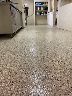Before And After Epoxy Flooring Services in Mount Lebanon, PA (2)