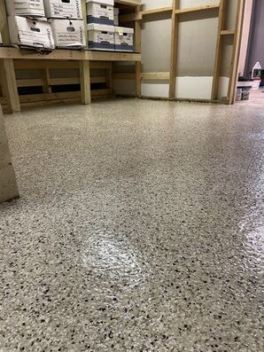 Before And After Epoxy Flooring Services in Mount Lebanon, PA (1)